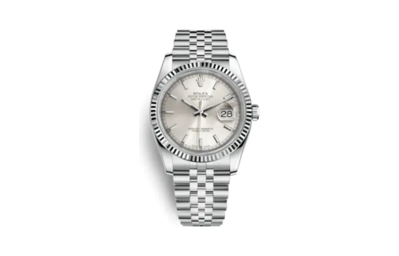 Rolex Datejust 36 Stainless Steel Fluted / Jubilee / Silver