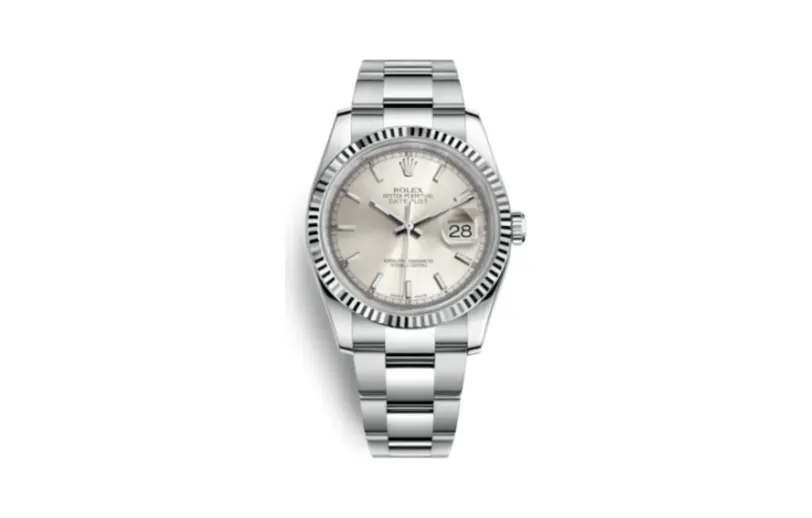 Rolex Datejust 36 Stainless Steel Fluted / Oyster / Silver