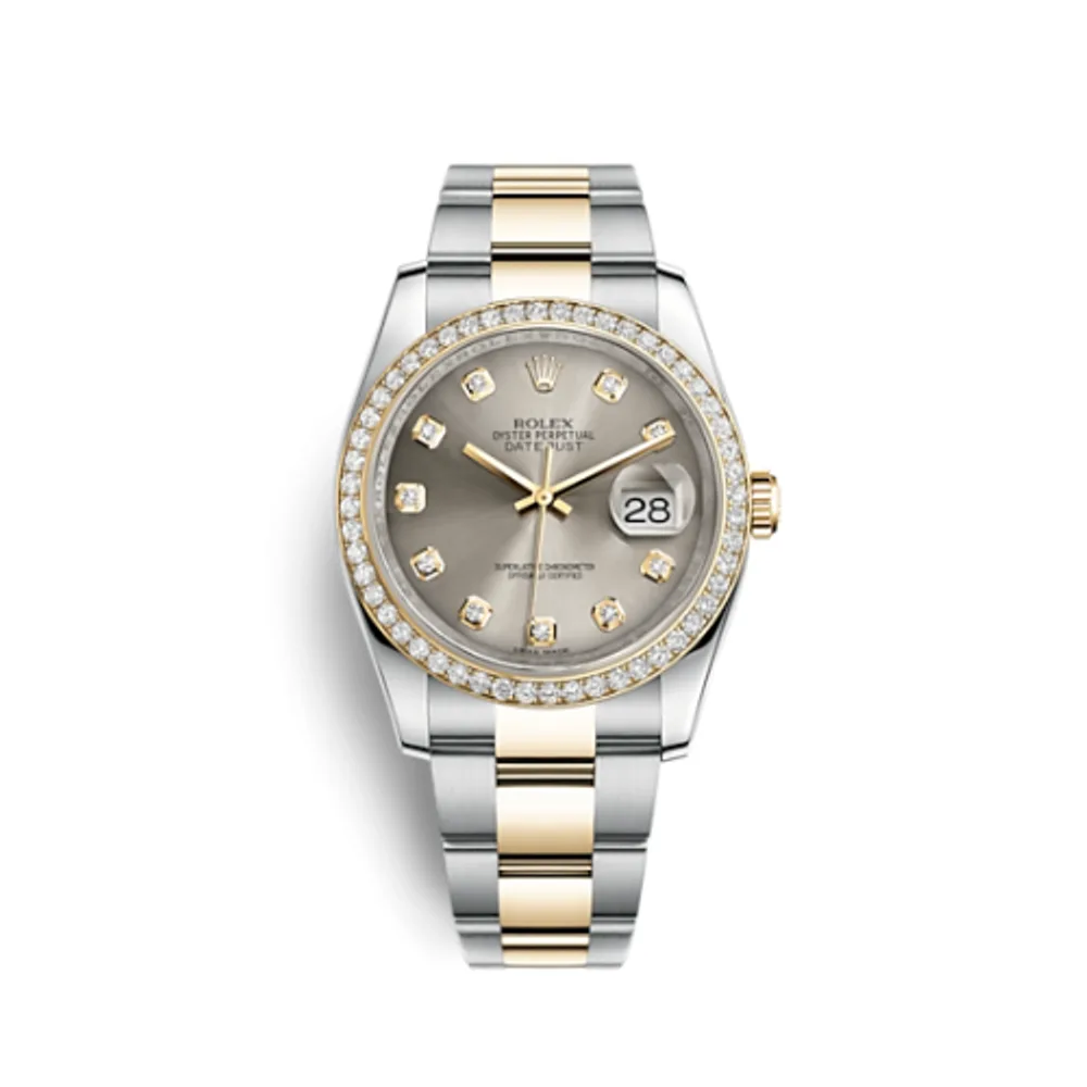 Rolex Datejust 36 Rolesor Yellow Diamond / Oyster / Steel Diamond