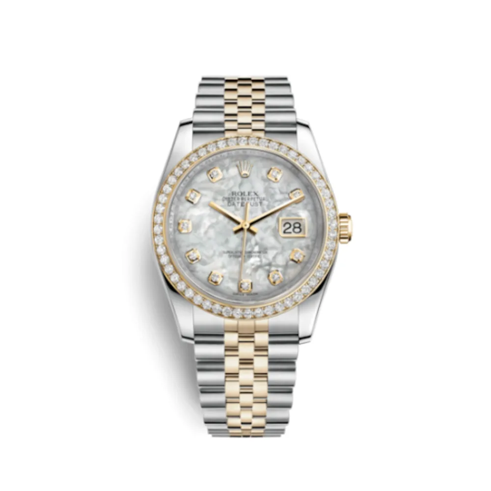Rolex Datejust 36 Rolesor Yellow Diamond / Jubilee / MOP
