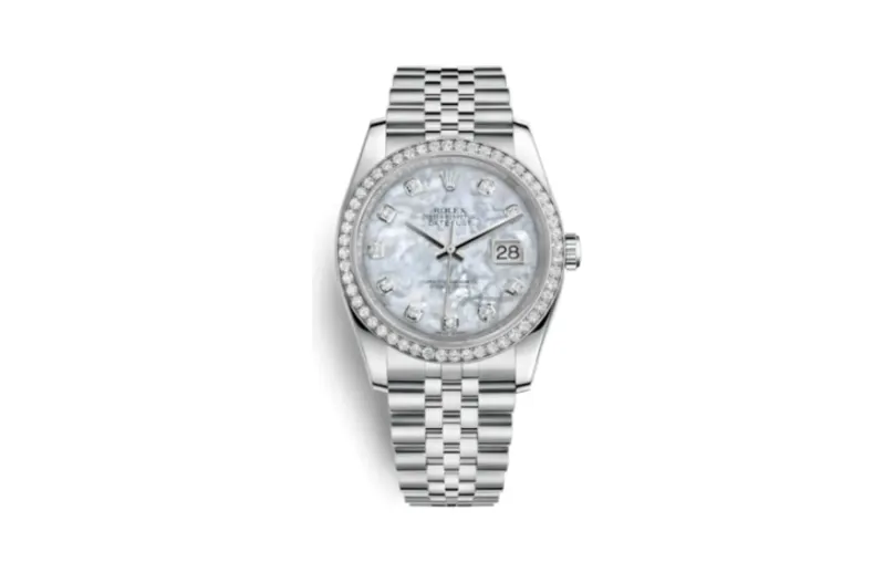 Rolex Datejust 36 Stainless Steel Diamond / Jubilee / MOP