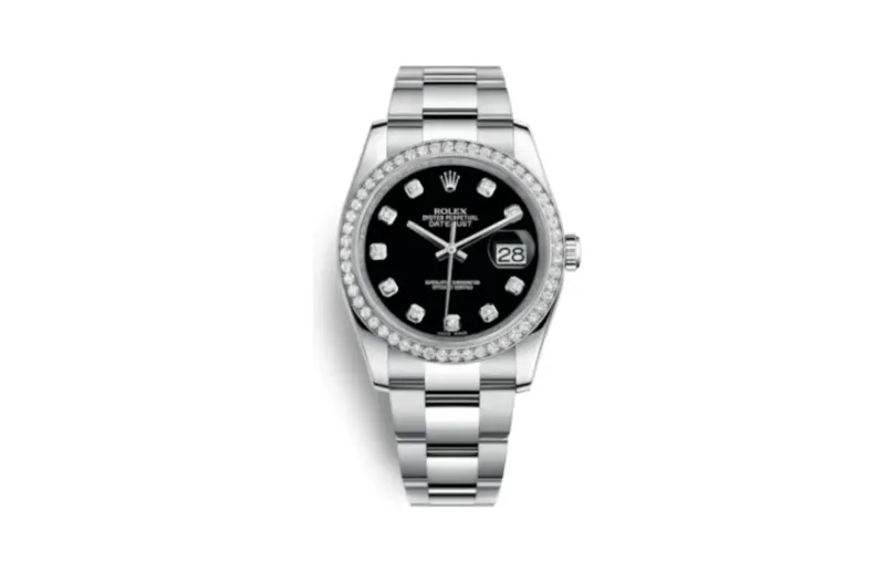 Rolex Datejust 36 Stainless Steel Diamond / Oyster / Black Diamond