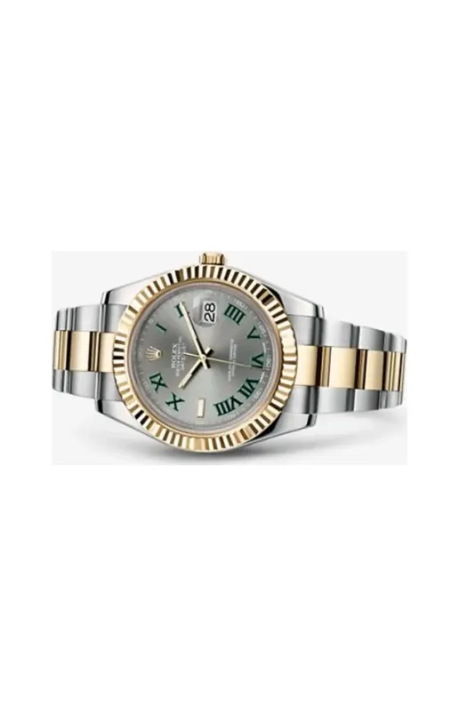 Rolex Datejust II Rolesor Slate Roman