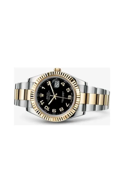 Rolex Datejust II Rolesor Black