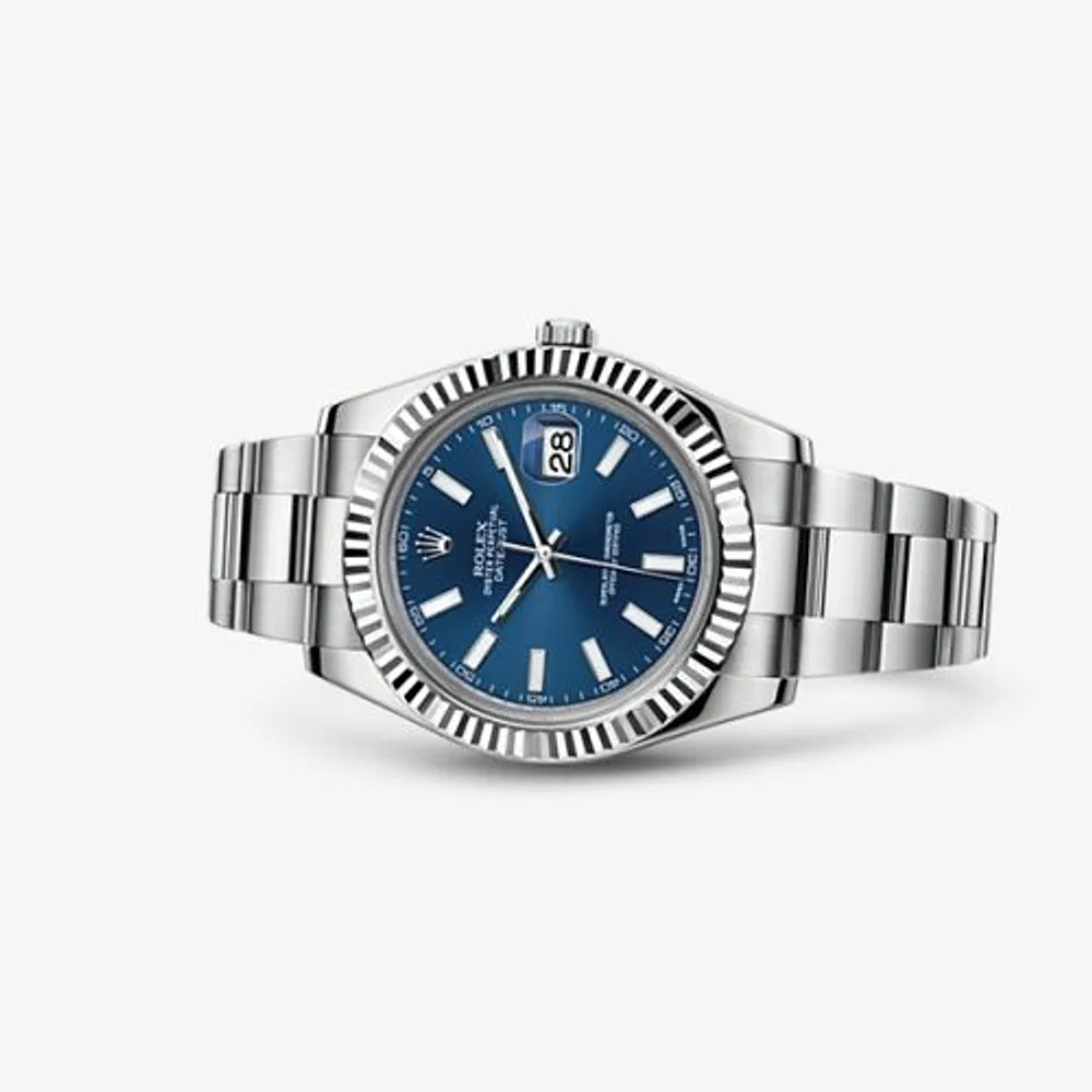 Rolex Datejust II Fluted Blue