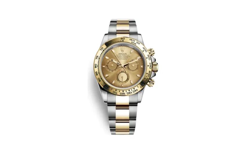Rolex Cosmograph Daytona Stainless Steel / Yellow Gold / Champagne