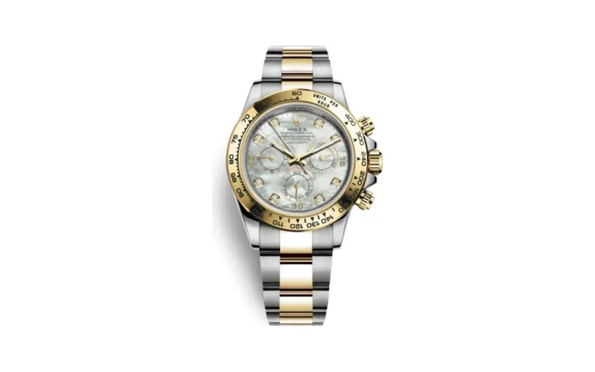 Rolex Cosmograph Daytona Stainless Steel / Yellow Gold / MOP Diamonds