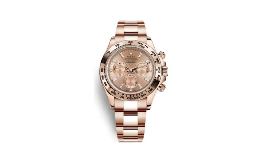 Rolex Cosmograph Daytona Everose / Pink Baguette