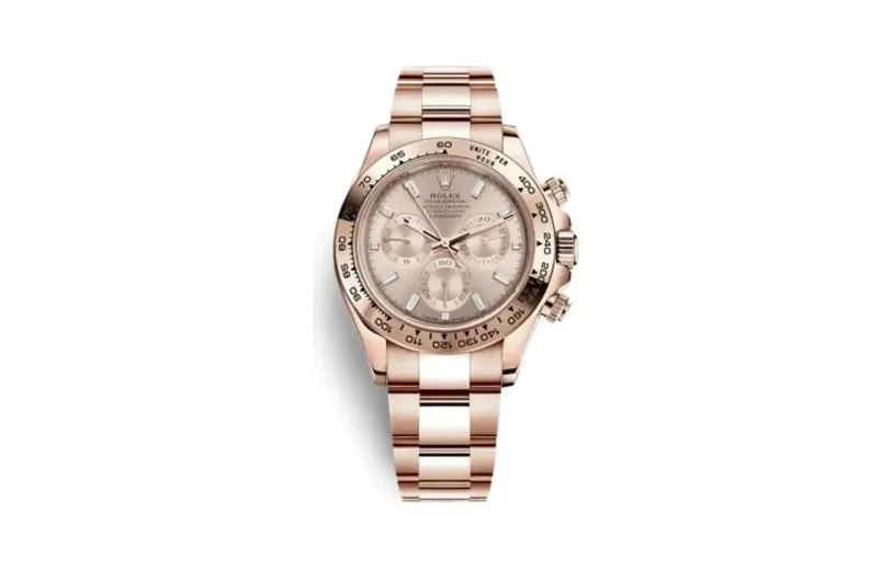 Rolex Cosmograph Daytona Everose / Pink - Baguette