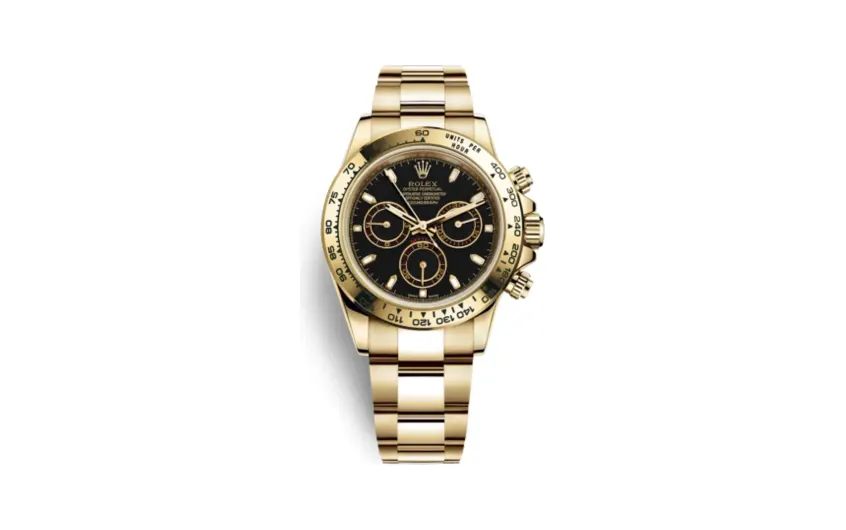 Rolex Cosmograph Daytona Yellow Gold / Black