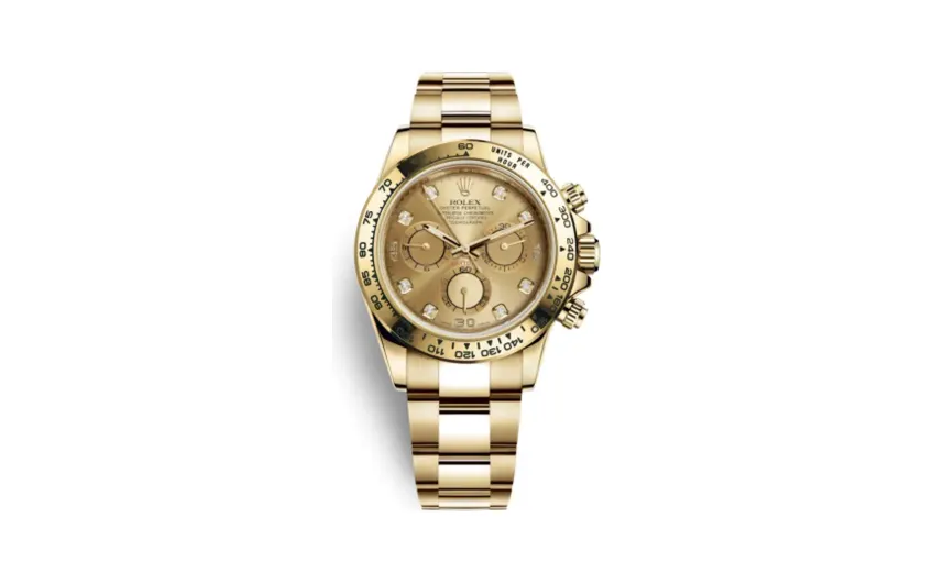 Rolex Cosmograph Daytona Yellow Gold / Champagne Diamond
