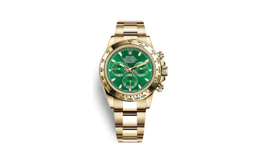 Rolex Cosmograph Daytona Yellow Gold / Green