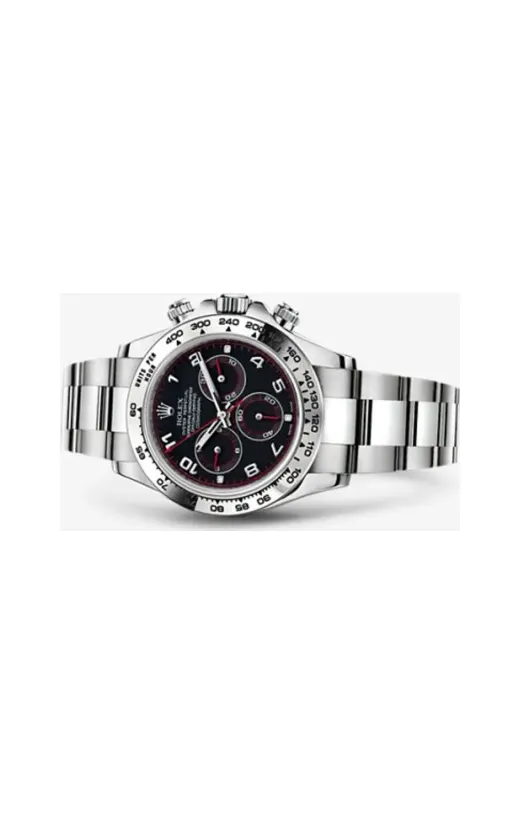 Rolex Daytona White Gold Black Racing