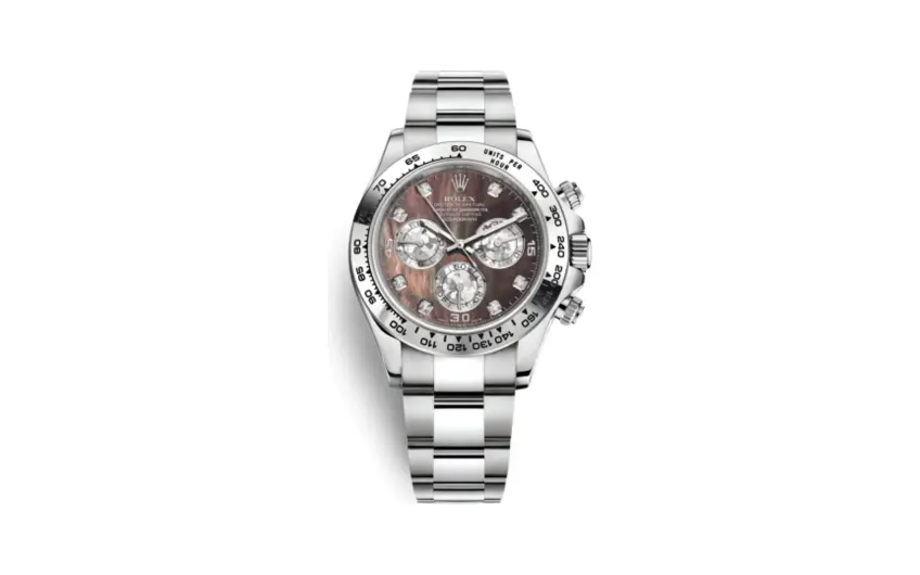 Rolex Cosmograph Daytona White Gold / Black MOP / Diamonds