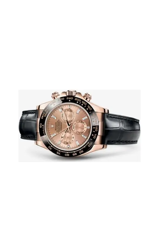Rolex Cosmograph Daytona Everose / Cerachrom / Pink Baguette / Strap