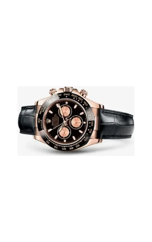 Rolex Cosmograph Daytona Everose / Cerachrom / Black / Strap