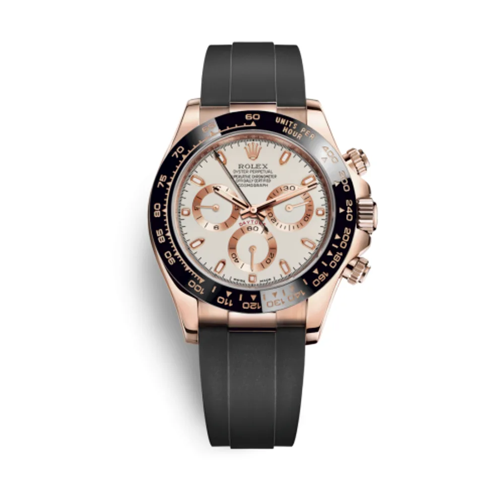 Rolex Cosmograph Daytona Everose / Cerachrom / Ivory / Oysterflex