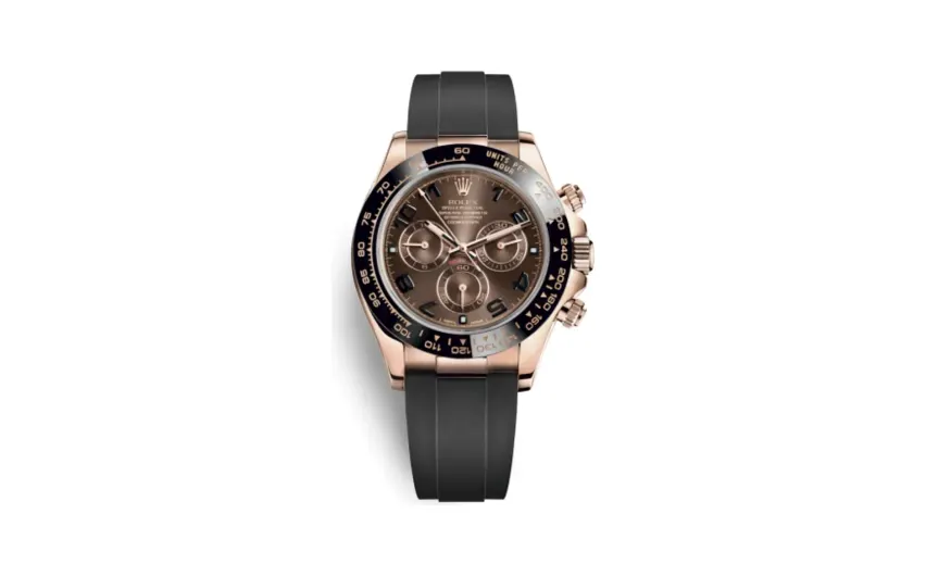 Rolex Cosmograph Daytona Everose / Cerachrom / Chocolate / Oysterflex