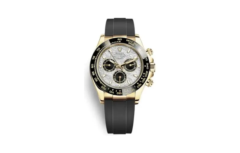 Rolex Cosmograph Daytona Yellow Gold / Cerachrom / Meteorite / Oysterflex