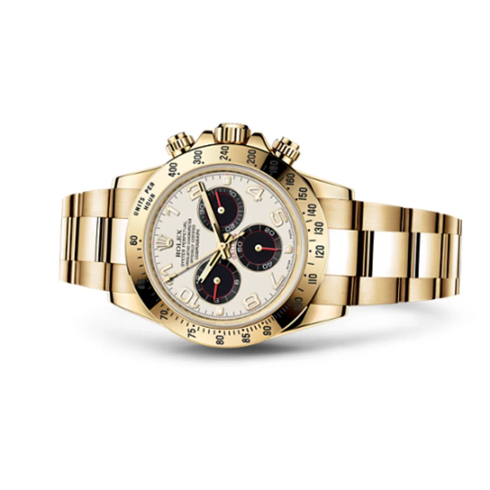 Rolex Cosmograph Daytona Yellow Gold / Panda Racing