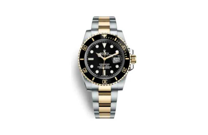 Rolex Submariner Date Rolesor / Black / Cerachrom