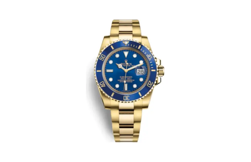 Rolex Submariner Date Yellow Gold / Blue