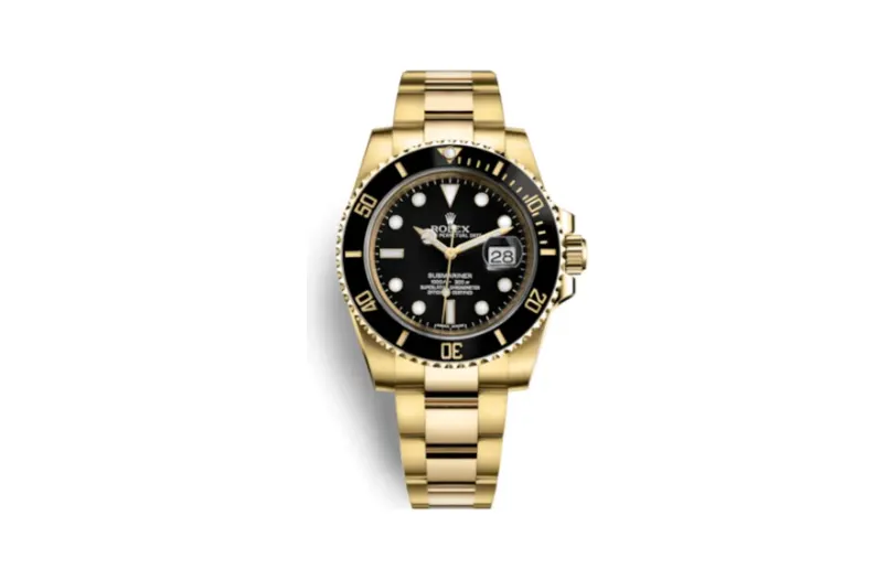 Rolex Submariner Date Yellow Gold / Black