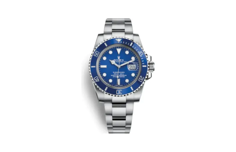 Rolex Submariner Date White Gold / Blue