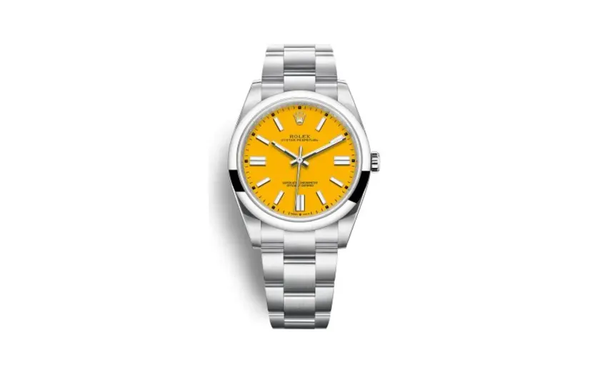 Rolex Oyster Perpetual 41 Stainless Steel / Yellow