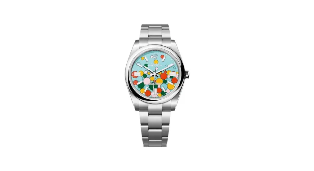 Rolex Oyster Perpetual 41 Stainless Steel / Turquoise Celebration