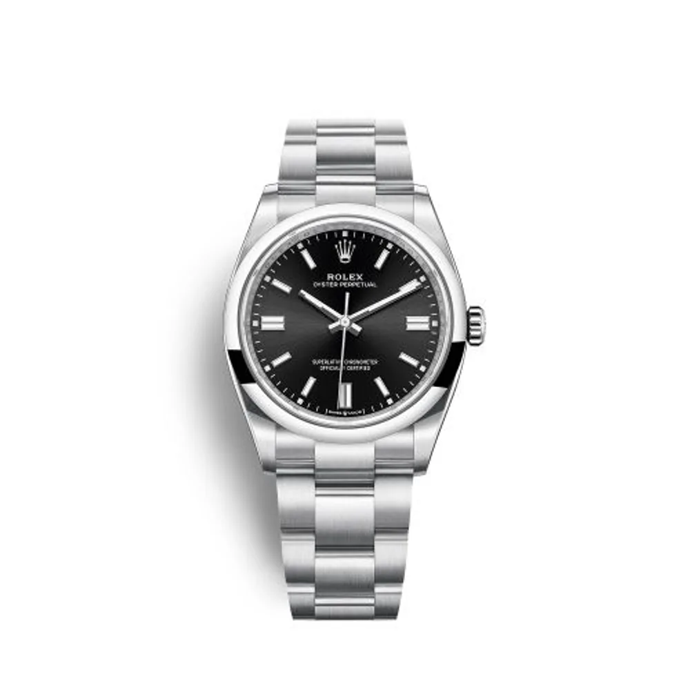 Rolex Oyster Perpetual 36 Stainless Steel / Black