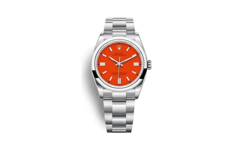 Rolex Oyster Perpetual 36 Stainless Steel / Red