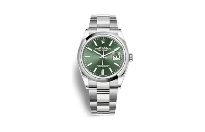 Rolex Datejust 36 Stainless Steel - Domed / Green / Oyster