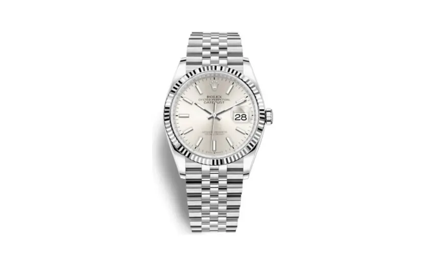 Rolex Datejust 36 Stainless Steel / Fluted / Silver / Jubilee