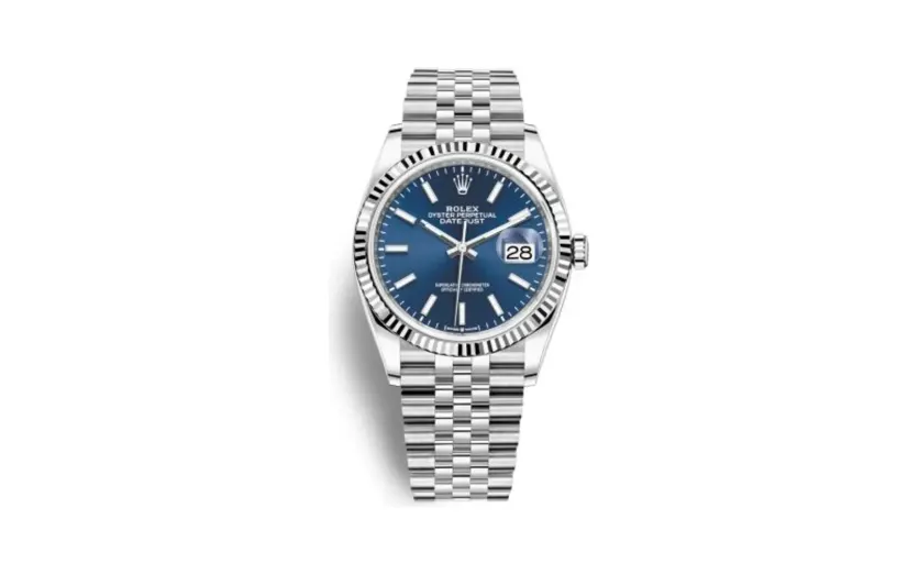 Rolex Datejust 36 Stainless Steel / Fluted / Blue / Jubilee