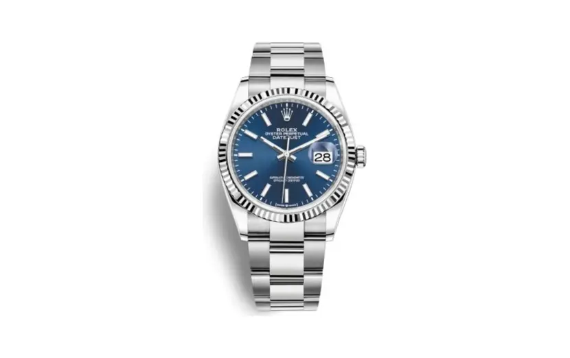 Rolex Datejust 36 Stainless Steel / Fluted / Blue / Oyster