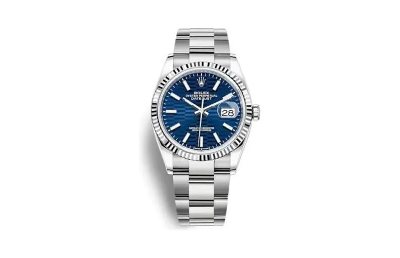 Rolex Datejust 36 Stainless Steel / Fluted / Blue - Fluted / Oyster