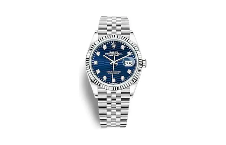 Rolex Datejust 36 Stainless Steel - Fluted / Blue - Fluted - Diamond / Jubilee