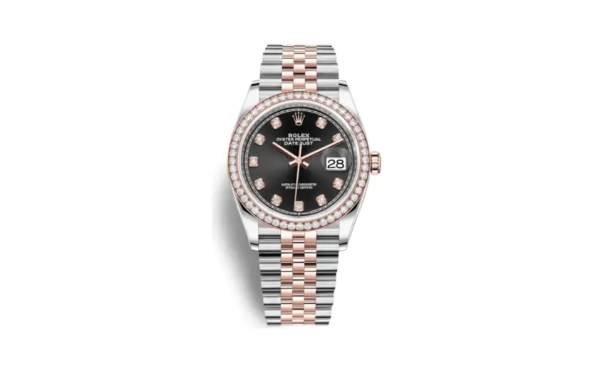 Rolex Datejust 36 Stainless Steel / Everose / Diamond / Black Diamond / Jubilee