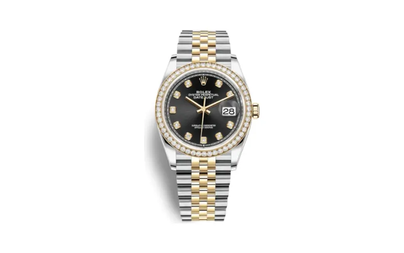 Rolex Datejust 36 Stainless Steel / Yellow Gold / Diamond / Black Diamond / Jubilee