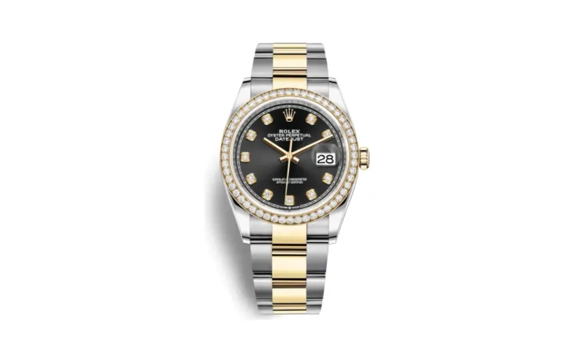 Rolex Datejust 36 Stainless Steel / Yellow Gold / Diamond / Black Diamond / Oyster