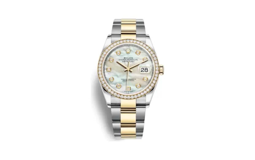Rolex Datejust 36 Stainless Steel / Yellow Gold / Diamond / MOP Diamond / Oyster