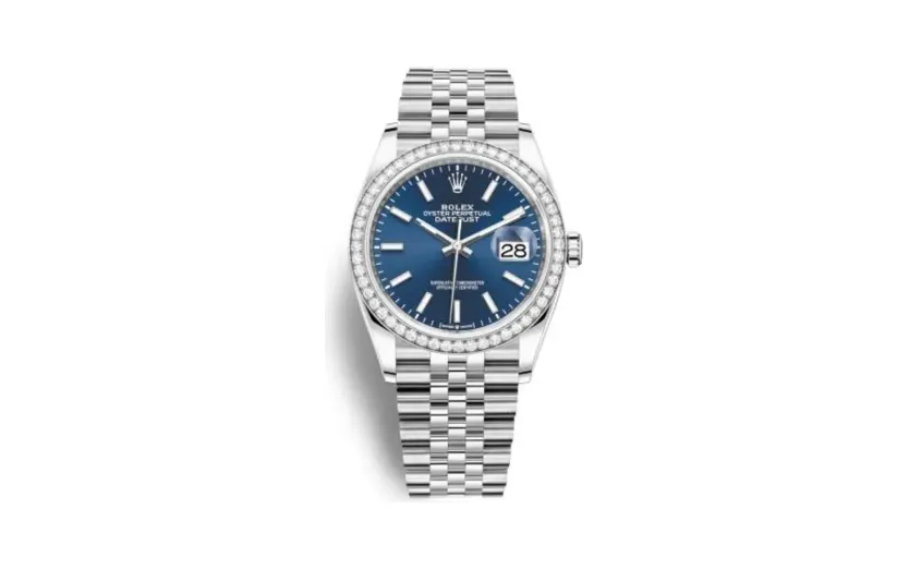 Rolex Datejust 36 Stainless Steel / Diamond / Blue / Jubilee