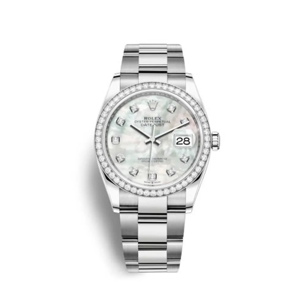 Rolex Datejust 36 Stainless Steel / Diamond / MOP-Diamond / Oyster