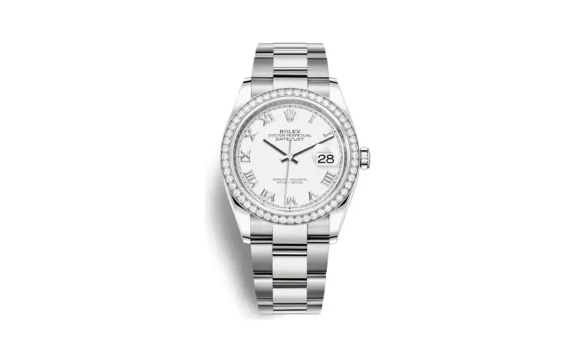 Rolex Datejust 36 Stainless Steel / Diamond / White Roman / Oyster