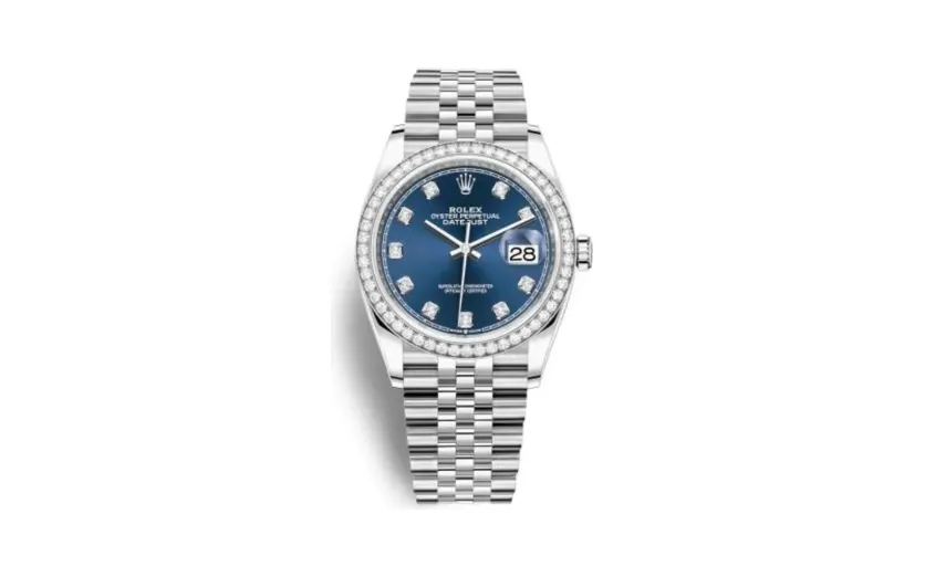 Rolex Datejust 36 Stainless Steel / Diamond / Blue-Diamond / Jubilee