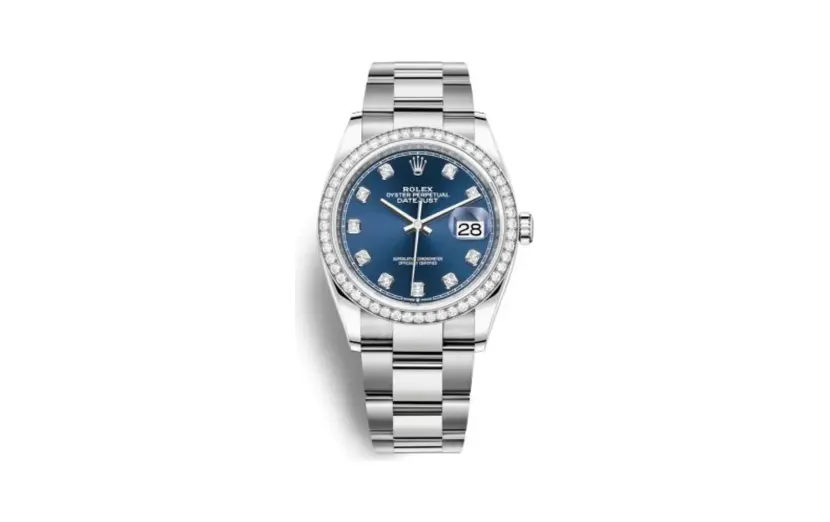 Rolex Datejust 36 Stainless Steel / Diamond / Blue-Diamond / Oyster