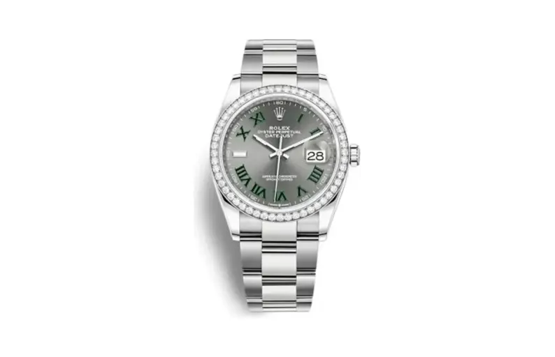 Rolex Datejust 36 Stainless Steel / Diamond / Slate - Roman / Oyster