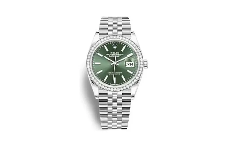 Rolex Datejust 36 Stainless Steel - Diamond / Green / Jubilee