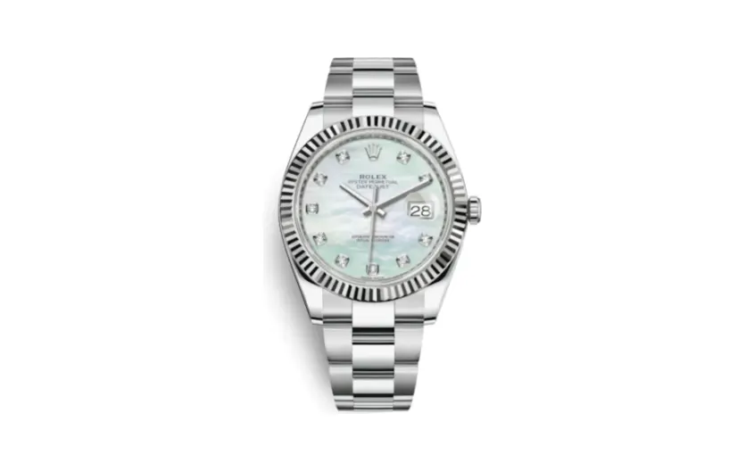 Rolex Datejust 41 Stainless Steel Fluted / Oyster / MOP Diamond
